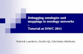 Debugging ontologies and mappings in ontology networks