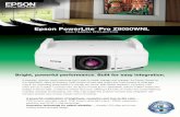 Epson PowerLite® Pro Z8050WNL