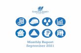 Monthly Report September 2021