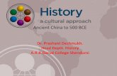 Ancient China to 500 BCE - arbgarudcollege.ac.in