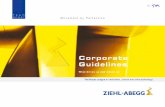 Corporate Guidelines - Ziehl-Abegg