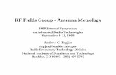 RF Fields Group - Antenna Metrology