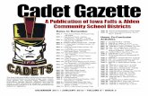 Cadet Gazette Dec 2011/Jan 2012 - Iowa Falls and Alden