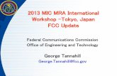 FCC Regulation of New Technologies – The role of FCC Laboratory