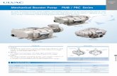 Mechanical Booster Pump PMB / PRC Series