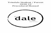 Trindale Student / Parent 2018-19 Procedural Manual