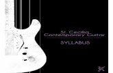 Contemporary Guitar - St. Cecilia School of Music