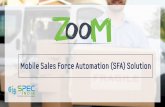 ISO 9001:2008 Company - Mobile Sales Force Automation