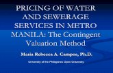 REGULATORY PRICING OF WATER AND SEWERAGE SERVICES IN …