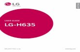 USEr GUIdE LG-H635