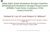 1984-2003, Earth Radiation Budget Satellite (ERBS)/Earth