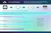 Matter Security Principles