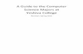 A Guide to the Computer Science Majors at Yeshiva College