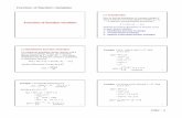 Function of Random Variables - people.ysu.edu