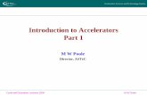 Introduction to Accelerators Part 1 - Cockcroft