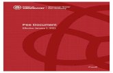 Fee Document - Port of Vancouver