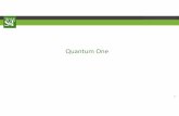 Quantum One - web.mst.edu