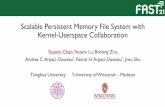 Scalable Persistent Memory File System with Kernel ...
