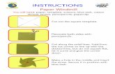 Spark Instructions - Paper Windmill