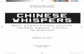 CHINESE WHISPERS - Booktopia