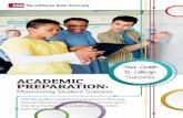 Academic Preparation: Maximizing Student Success