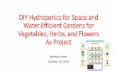 DIY Hydroponics for Space and Water Efficient Gardens for ...