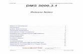 DMS 5000.3.1 Release Notes - Landmark Software Manager
