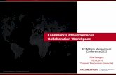 Landmark s Cloud Services Collaboration WorkSpace