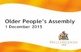 Older People’s Assembly - Hillingdon Council