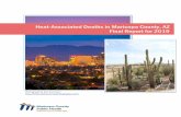 Heat-Associated Deaths in Maricopa County, AZ Final Report ...