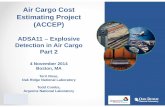 Air Cargo Cost Estimating Project (ACCEP)