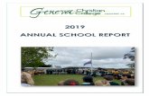 2019 Annual School Report - Geneva Christian College