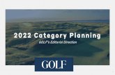 2022 Category Planning - golf.com
