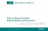 Modification of Purine and Pyrimidine Nucleosides by ...