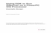Xilinx Using EDK to Run Xilkernel on a PowerPC 440 Processor