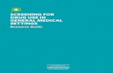 Screening for Drug Use in General Medical Settings - Resource Guide