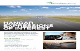 HANGAR EXPRESSIONS OF INTEREST - Moorabbin Airport
