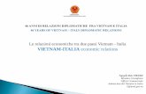 Le relazioni economiche tra due paesi Vietnam - Italia ...
