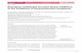 Emerging multitarget tyrosine kinase inhibitors in the ...
