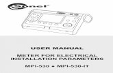 MPI-530 / 530-IT User manual - cdn.sonel.com