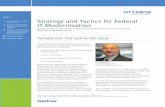 Issue 1 1 Strategy and Tactics for Federal 3 IT ...