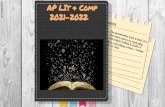 AP LIt & Comp 2021-2022