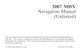 2007 MDX NavigationManual (Unlinked)
