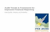 Audit Trends & Framework for Improved Financial Reporting