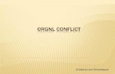 ORGNL CONFLICT