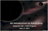 An Introduction to AstroCamp - RedlandsUSD