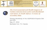 The Environmental and Health Impacts of Carbon emission ...
