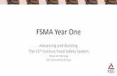 FSMA Year One - Food and Drug Law Institute (FDLI)