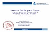 How to Guide your Team when Feeling “Stuck”