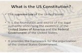 What is the US Constitution?